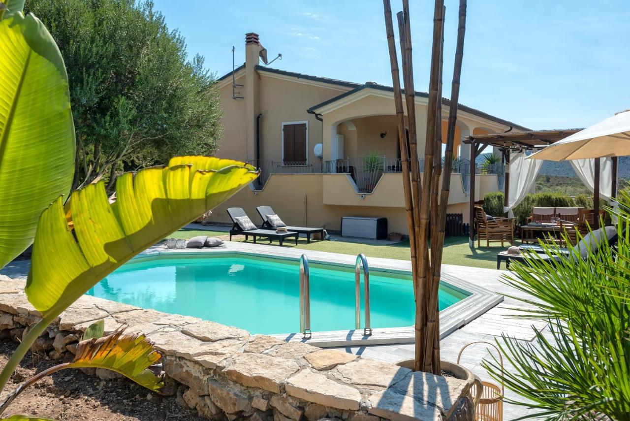 Villa Pedra Alghero - Appartamento In Villa Con Piscina Kültér fotó