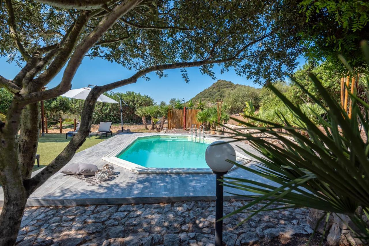 Villa Pedra Alghero - Appartamento In Villa Con Piscina Kültér fotó